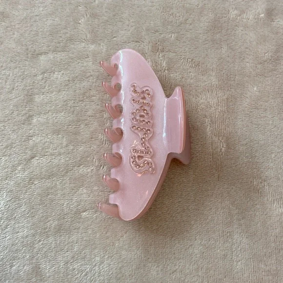 SKIMS | Accessories | Skims Rhinestone Claw Clip Baby Pink  display picture 1